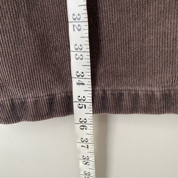 Vintage Dockers Brown Corduroy Midi Skirt 8 - Picture 9 of 9